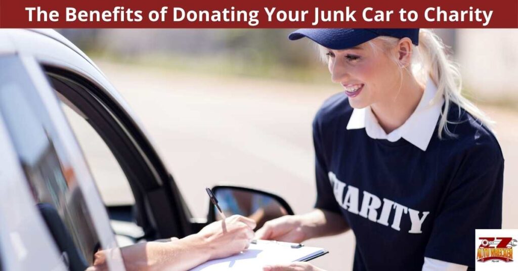 Donating Your Junk Car to Charity