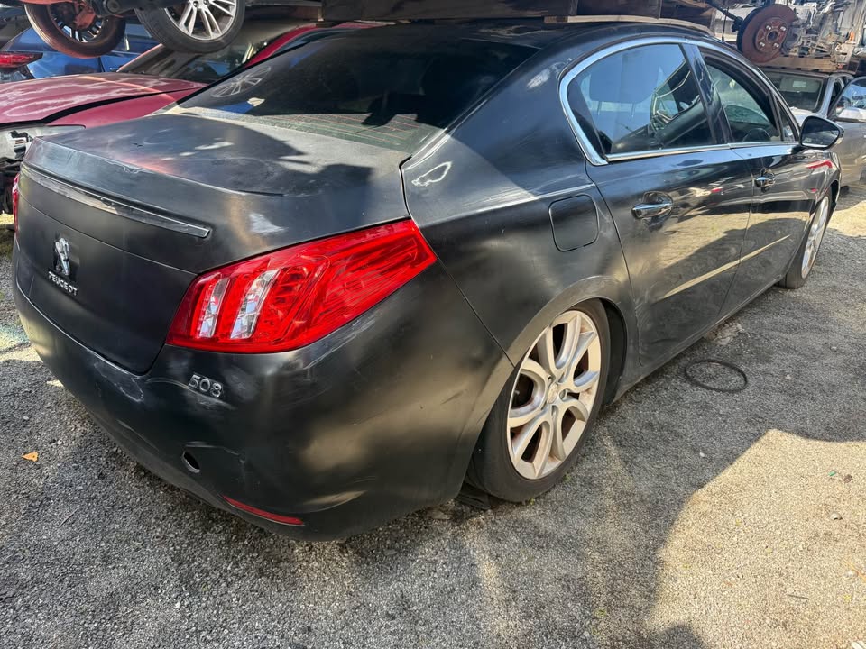 Wrecking 2012 Peugeot 508 perth - Wrecking 2012 Peugeot 508-black - ZZ Auto Wreckers Wrecking 2012 Peugeot 508-zzautowreckers